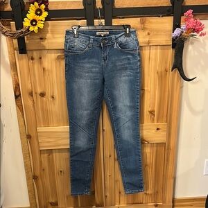 YMI Blue Skinny Jeans for Women